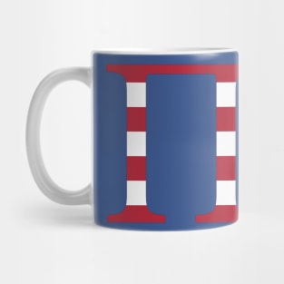 Stripes Pi Mug